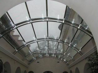 konstrukce prosklenho stropu
